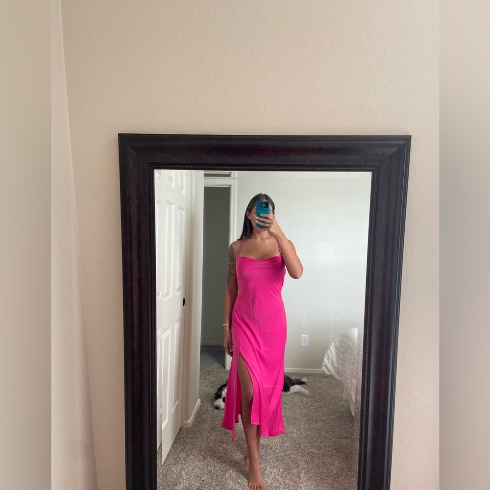 Astr Pink Dress